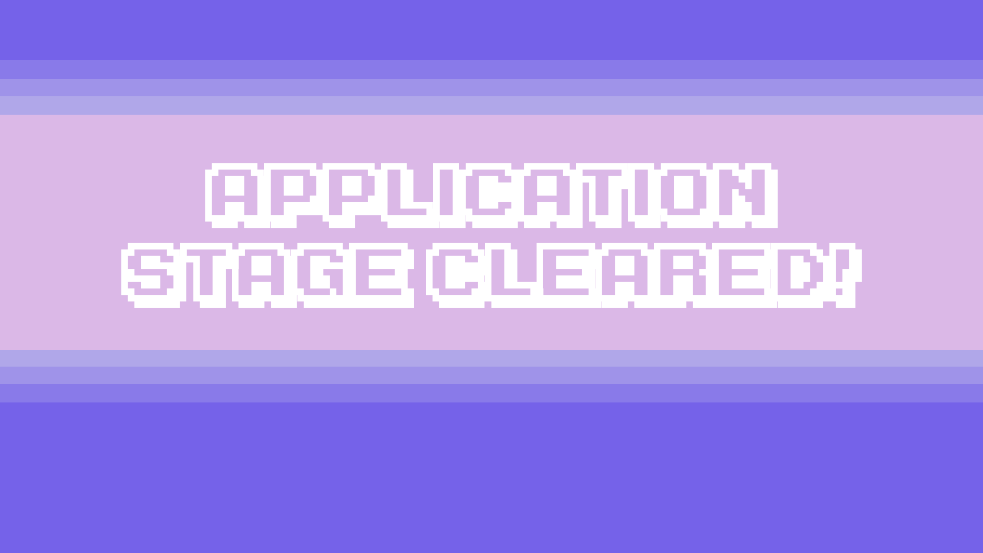 Applications Closed!